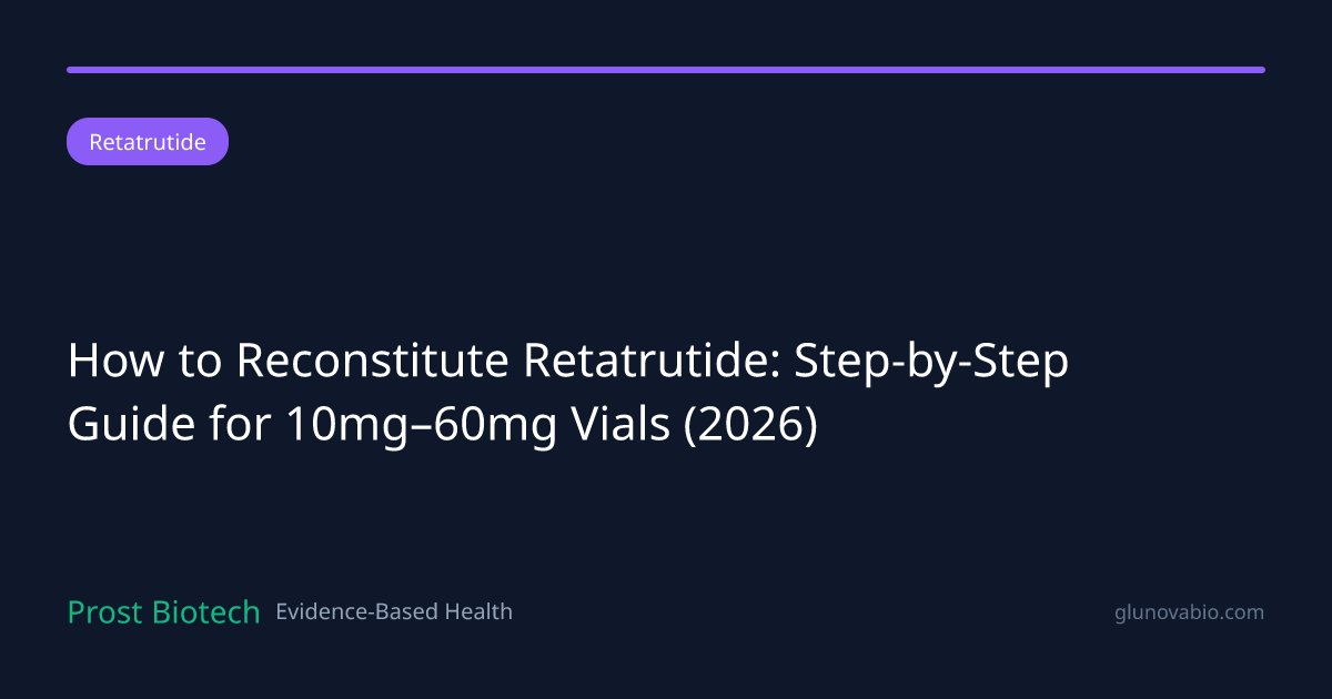 retatrutide mixing ratio How to Mix Retatrutide: Free Calculator + Chart (10mg–60mg, 2026)